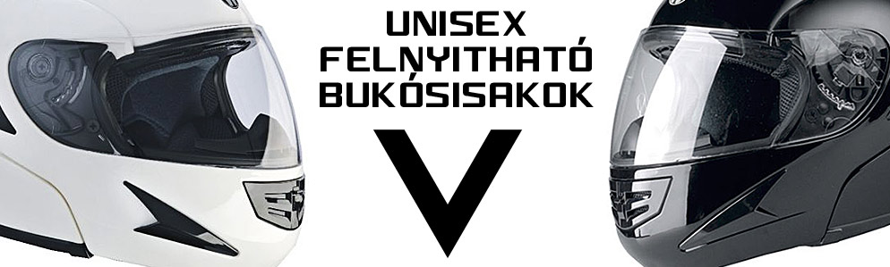 Unisex felnyitható bukósisakok